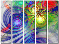 Tableau  5 panneaux