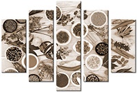 Tableau  5 panneaux