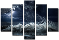 Tableau  5 panneaux