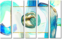 Tableau  5 panneaux