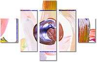 Tableau  5 panneaux