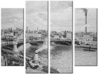Tableau  4 panneaux