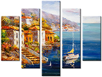 Tableau  5 panneaux