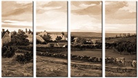 Tableau  4 panneaux