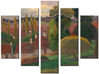 Tableau  5 panneaux