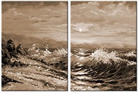 Tableau  2 panneaux