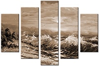 Tableau  5 panneaux