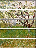 Tableau  5 panneaux