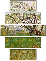Tableau  5 panneaux