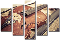Tableau  5 panneaux