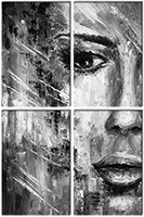 Tableau  4 panneaux