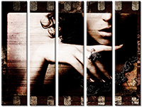 Tableau  5 panneaux