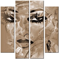 Tableau  4 panneaux