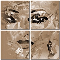 Tableau  4 panneaux