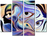 Tableau  4 panneaux