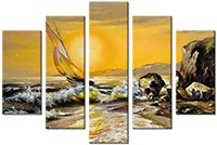 Tableau  5 panneaux