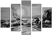 Tableau  5 panneaux