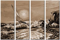 Tableau  4 panneaux