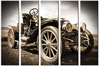 Tableau  5 panneaux