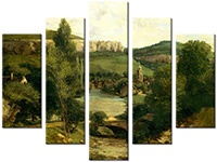 Tableau  5 panneaux