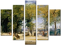 Tableau  5 panneaux