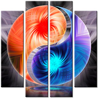 Tableau  4 panneaux