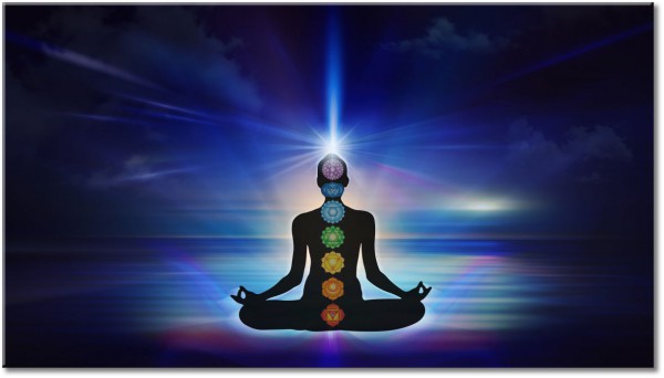 tableau sur toile, abstrait-fantaisie, bleu, feng-shui-zen, noir, orange, violet, yoga